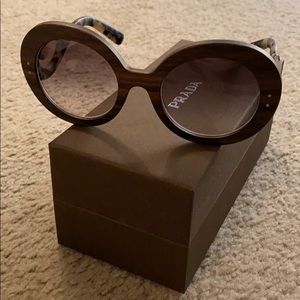 Prada - Minimal Baroque Collection Sunglasses NWOT